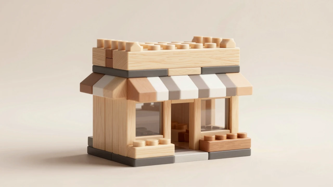 3万家店目标背后的积木模型