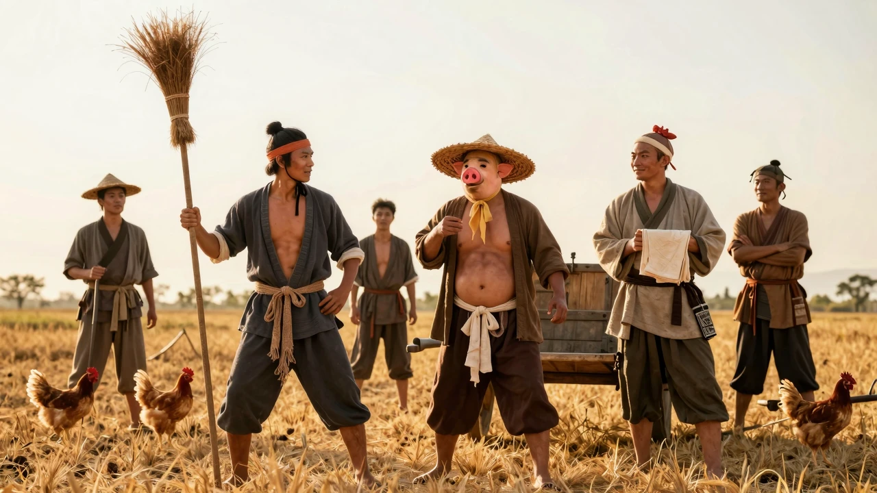 除了《三国》，还有哪些经典IP适合农民朋友来“土味”演绎？