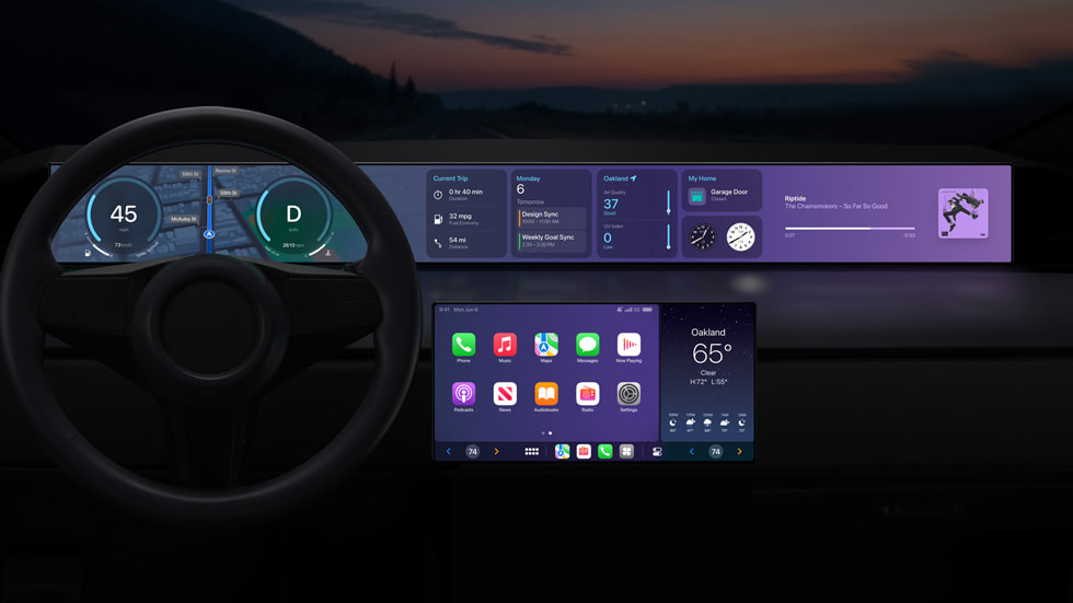 CarPlay,苹果,自动驾驶,电动汽车 (图片来源:官方或第三方截图) CarPlay,苹果,自动驾驶,电动汽车