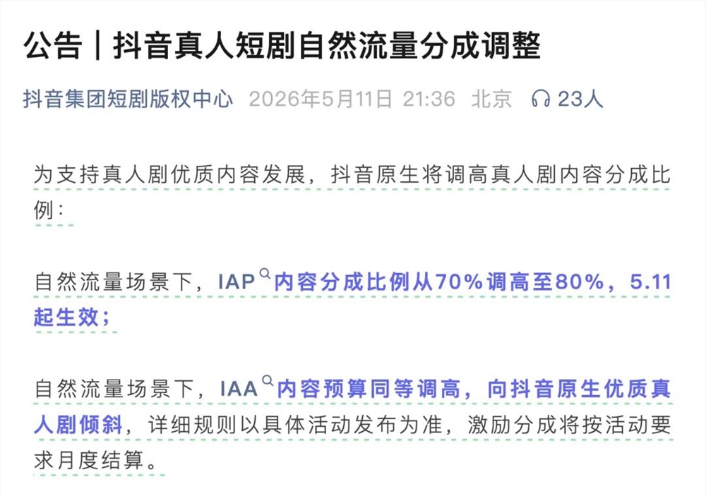 千部难有一部破亿，AI短剧停止“狂飙”？